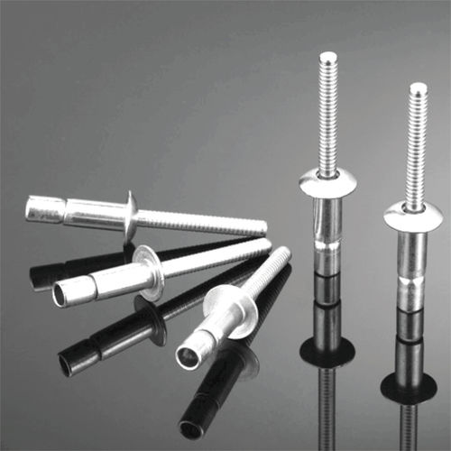 Rebite de cabeça abaulada - SS - CFix series - Arihant Panel Fittings Private Limited - em aço zincado / prateado / com rosca