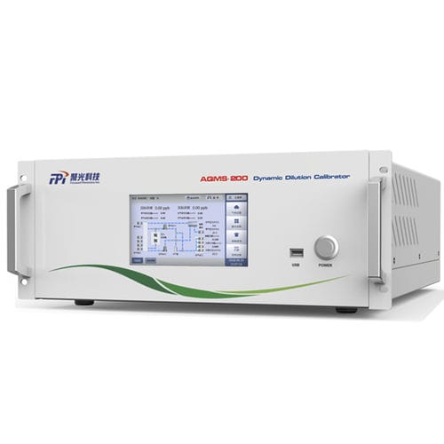 Calibrador de diluição de gás - AQMS-200 - Focused Photonics Inc. - para analisador de gases / de laboratório / de precisão