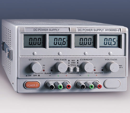 Fonte de alimentação elétrica de mesa - HY300xD-2 series - Shanghai Yi Hua V&A Instrument Co., Ltd. - CA/CC / com duas saídas / ajustável