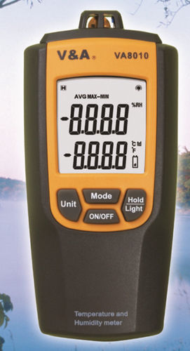 Medidor de temperatura - VA8010 - Shanghai Yi Hua V&A Instrument Co., Ltd. - de umidade relativa / digital / de termopar