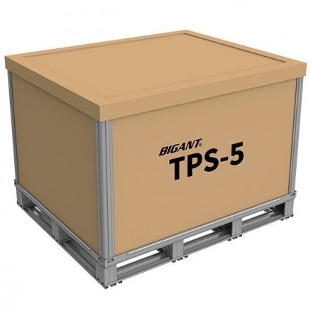 Caixa-palete em cartão - TPS series - Inpack Global Co., Ltd - em aço / de armazenamento / empilhável
