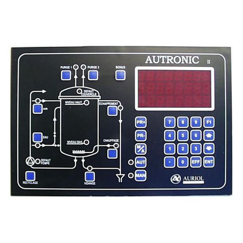 Painel de controle manual - Autronic II - AURIOL - com microprocessador