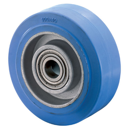 Roda com banda de rodagem - B24 - BS Rollen GmbH - em alumínio / resistente ao calor