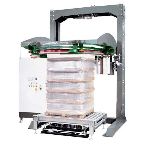 Envolvedora de anel giratório - RONDA OMEGA - COMARME - automática / de paletes / com transportador contínuo