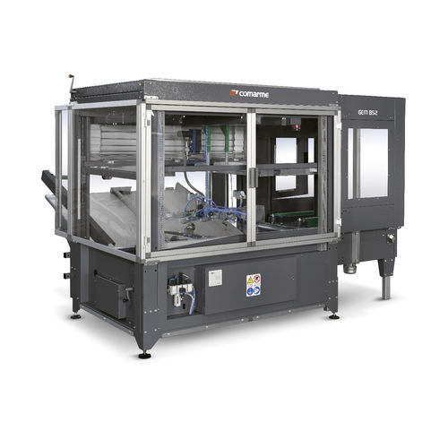 Formadora de caixas automática - F2008 + GEM B52 - COMARME - fita adesiva / pneumática