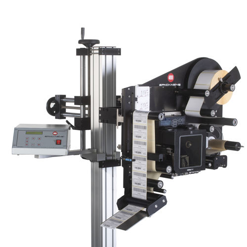 Impressora-aplicadora de etiquetas auto-adesivas - URANO POWER - E-Packaging Srl - para aplicação na parte superior / para aplicação na parte inferior / para aplicação lateral