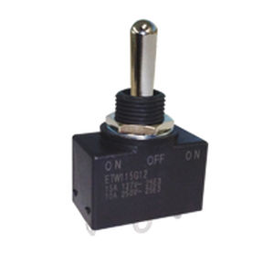 Interruptor basculante - ETW series - Nidec Copal Electronics - unipolar / IP67 / montado em painel