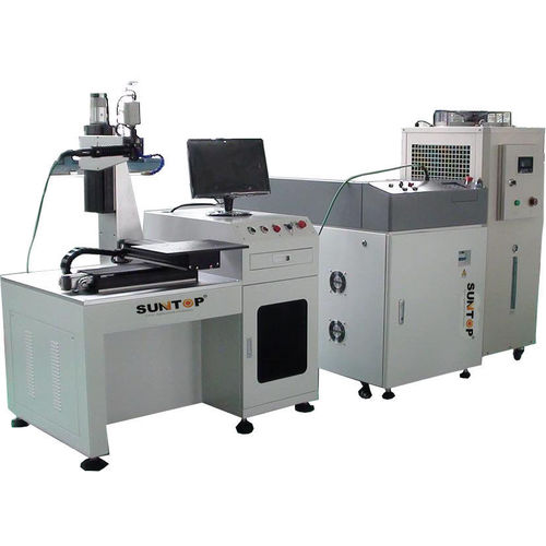 Máquina estacionária de solda a laser de fibra - ST-P300-B - Suzhou Suntop Laser Technology CO.,LTD - a laser / automática / em linha