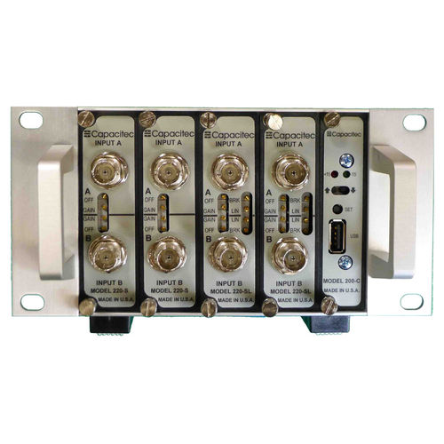 Amplificador de sinal - 200 series - CAPACITEC - de potência / de capacitância / de medição