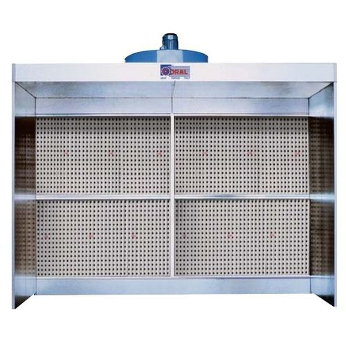 Cabine de pintura aberta - EURODRY series - CORAL - para peças de reposição / com filtro / com cortina de água