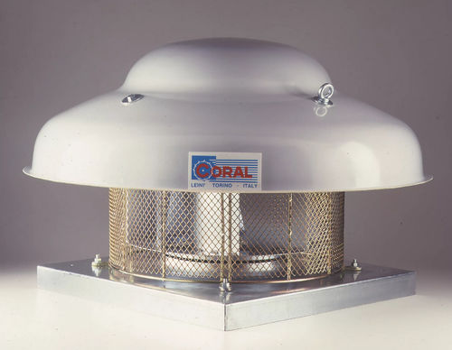 Ventilador de telhado - ET  - CORAL - axial / de extração / em aço galvanizado