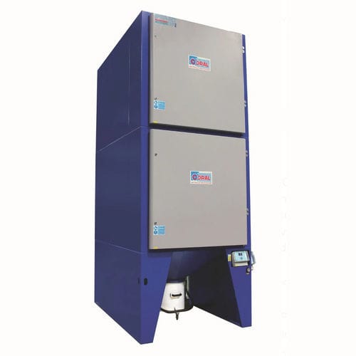 Exaustor de fumaça de piso - Iperjet DF MAX TC TRU series - CORAL - industrial / de cartucho / com filtro de limpeza automática