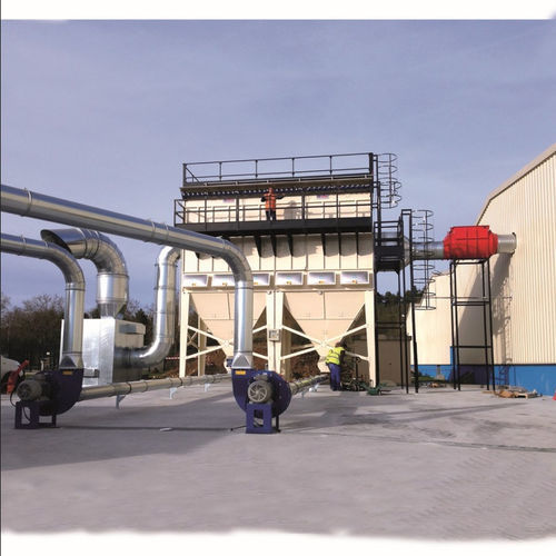 Coletor de pó com filtro de manga - Aircom CVS II3DST1 series - CORAL - limpeza pneumática / para a indústria alimentícia