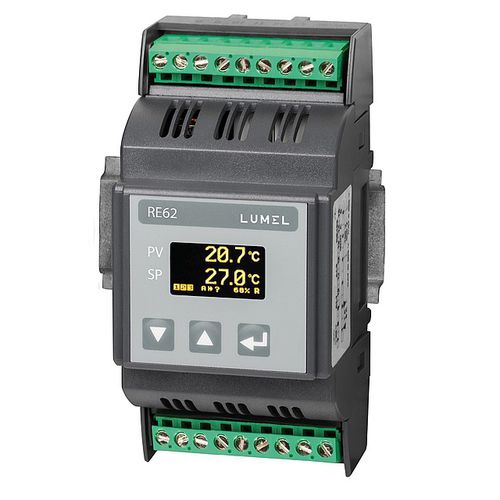 Controlador de temperatura digital - RE62 - LUMEL - analógico / gráfico / PID
