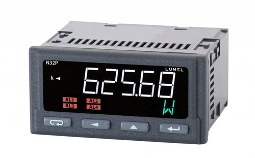Medidor de potência de potência aparente - N32P - LUMEL - de potência ativa / digital / monofásico