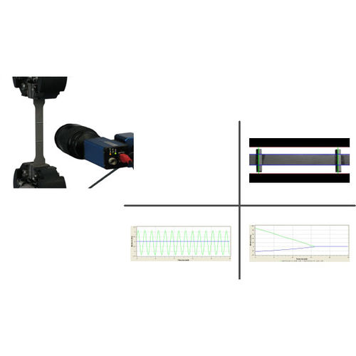 Extensômetro vídeo - RTSS - Dantec Dynamics A/S - strain gauge