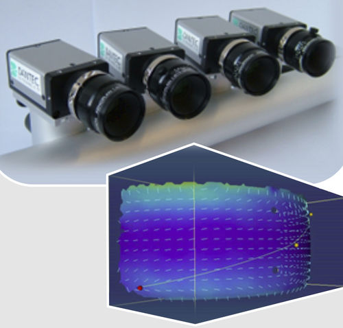 Câmera digital - Q-400 Multi Camera - Dantec Dynamics A/S - de visão industrial / de medição / visível