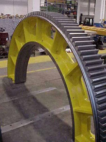 Coroa dentada para a indústria do cimento - Galbiati Group S.r.l.