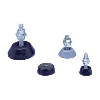 Isolador de vibração cilíndrico - MINIFIX® - Hutchinson Precision Sealing Systems - em aço / em elastômero / em aço inoxidável