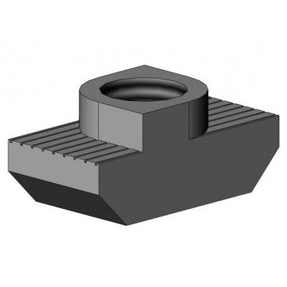 Porca para ranhura T - 3110 S 100 VZ 01 series - TecEnMa GmbH
