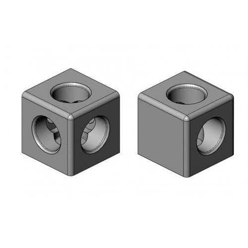 Conector de perfil de alumínio - 4040 AL - EL 01 series - TecEnMa GmbH - em cubos