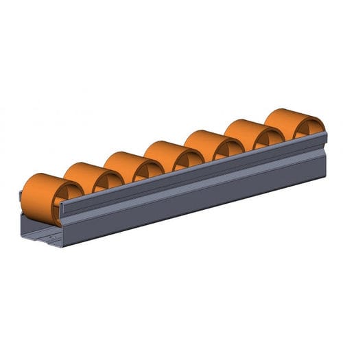 Trilho de rolos - 5051 K 028 GE 01 - TecEnMa GmbH - de guia linear / em aço