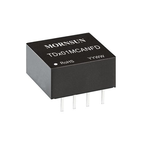 Transceptor CAN - TD5(3)01MCANFD - MORNSUN Guangzhou Science & Technology Co.,Ltd. - de transmissão de dados / para ambientes difíceis / 1 canal