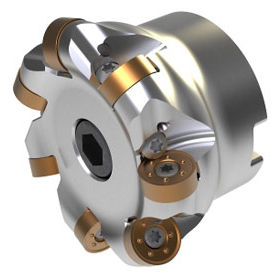 Fresa de insertos amovíveis - ACU-Jet Double6 - LMT Tools - de desbaste / de cópia / de haste cilíndrica