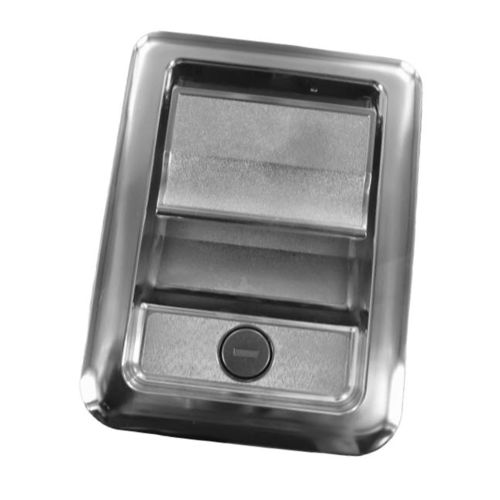 Puxador para montagem nivelada - 030-0875 - TriMark - para porta / em cromo / retangular