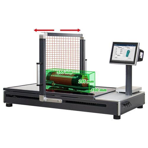 Sistema de medição de peso - zippcube® - Bosche GmbH & Co. KG - de volume / semiautomático / sem contato