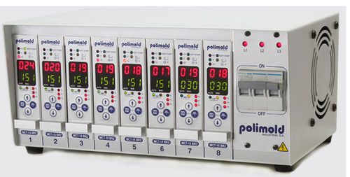 Controlador de temperatura digital - CTMS5Z - Polimold Industrial S/A - para sistema de canais quentes / para a indústria do plástico / compacto