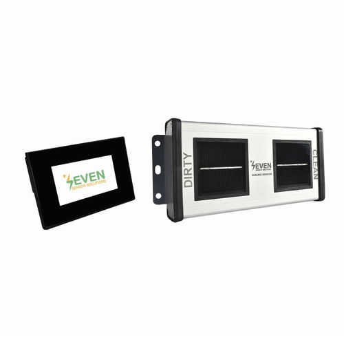 Estação de monitoramento de sujidade para aplicações fotovoltaicas - 3S-SMS-HMI-M - SEVEN Sensor Solutions - com limpeza manual