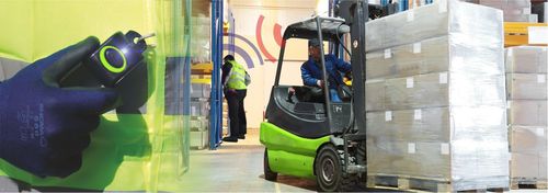 Sistema de segurança para armazém - 1 - 6.5 m | PAS - Claitec - para empilhadeira / para detecção de pessoas / anticolisão