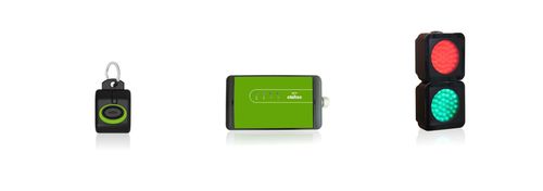 Sistema de segurança para armazém - PCS - Claitec - para empilhadeira / para detecção de pessoas / anticolisão