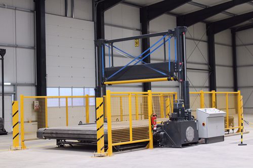 Máquina divisora para bobinas de papel - BOA RECYCLING EQUIPMENT BV