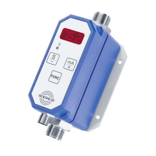 Medidor de vazão eletromagnético - SDI 850 series - EGE-Elektronik Spezial-Sensoren GmbH - volumétrico / para água / em linha