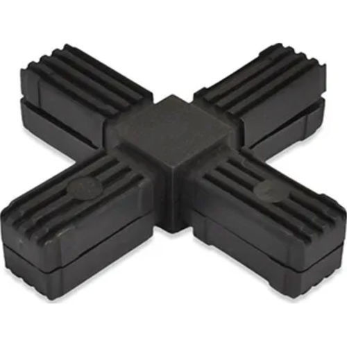 Conector de tubos cruzeta - 355 series - emico - em T / em aço / em poliamida