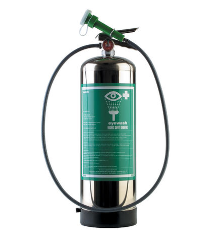 Lava-olhos portátil - STD-28G - Hughes Safety Showers - autônomo / não aquecido / para ambientes perigosos