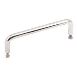 Puxador tubular - 21 BH - Rencol - para porta / em aço inoxidável / em U