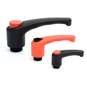 Alavanca de aperto em aço inoxidável - 02F CH series - Rencol - com cabo de plástico / ajustável / ergonômico