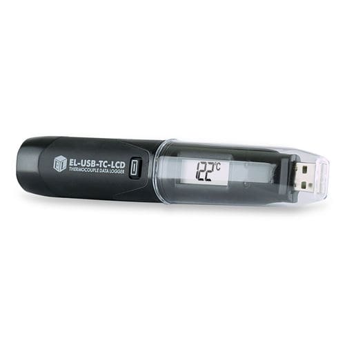 Registrador de dados de temperatura - EL-USB-ULT-LCD+ - Lascar Electronics - USB / para termopar / para monitoramento