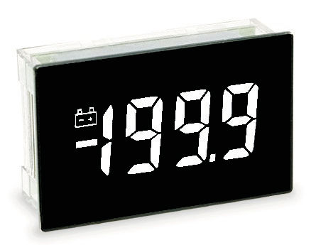 Voltímetro LCD - SP 400-EB - Lascar Electronics - estacionário / CC