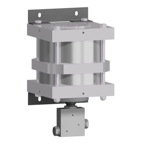 Válvula de esfera - 15V16M071-H2-10HNC - Maximator GmbH - com acionamento pneumático / de controle / dupla