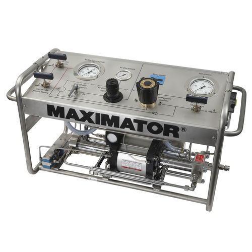 Miniestação amplificadora de pressão de oxigênio - ROB 5-30 - Maximator GmbH - sem óleo