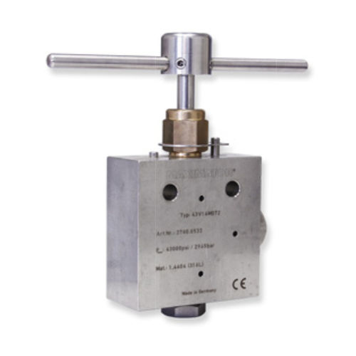 Válvula de gatilho - 43V series - Maximator GmbH - manual / de regulação / para gás