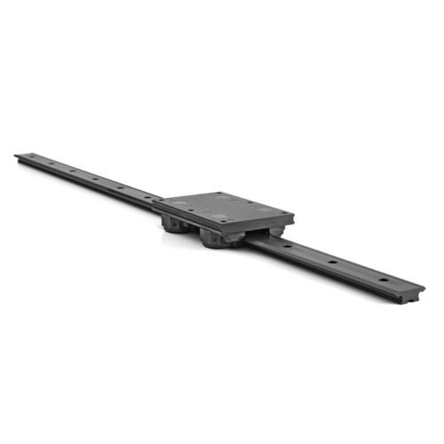 Guia linear com patim - HepcoMotion - sem manutenção / para trilho / com trilho em V