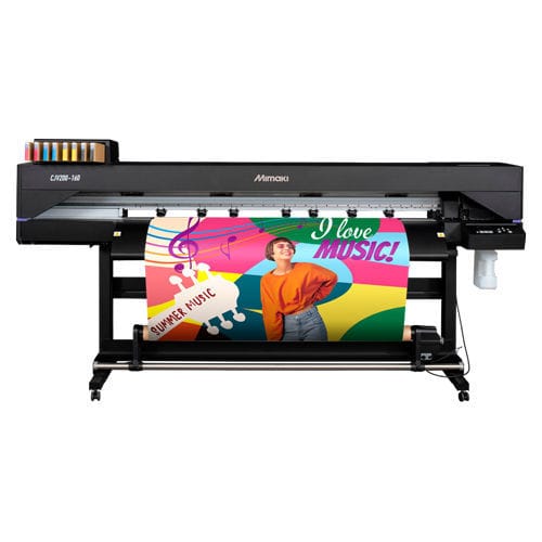Traçador gráfico a jato de tinta - CJV200 series - Mimaki Engineering Co. Ltd - em cores