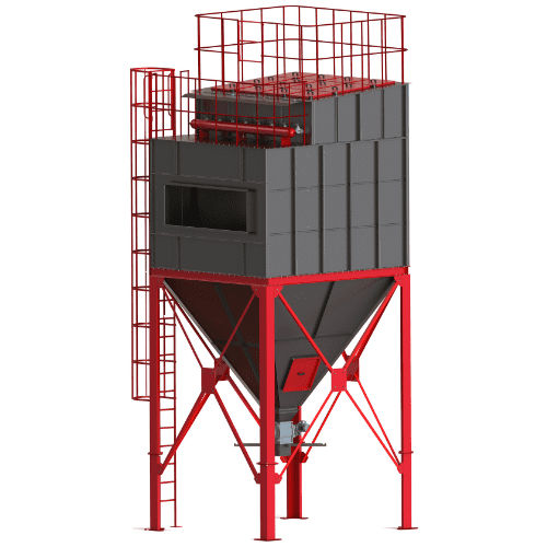 Unidade de filtragem por gravidade - PLTF - Bomaksan Industrial Air Filtration Systems - de ar / de poeira / de fumaça