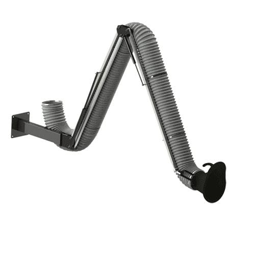 Braço extrator fixo - AKROBAT PLUS - Bomaksan Industrial Air Filtration Systems - flexível / de pó / de sucção