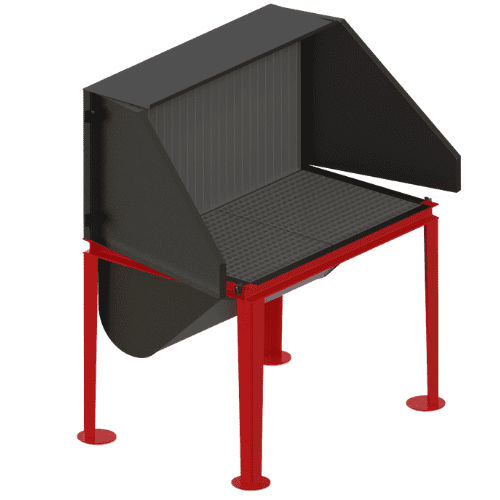 Mesa de aspiração para esmerilhamento - BTM - Bomaksan Industrial Air Filtration Systems - para soldagem